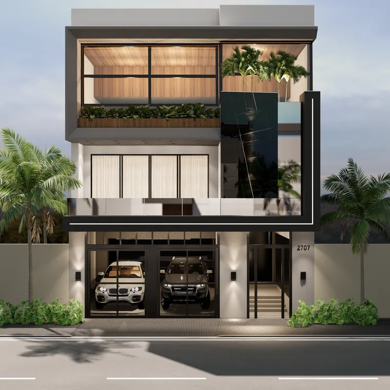 Residência Vertical — projeto de arquitetura assinado por Ariel Hermes